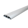 Tira Piso Canal Aluminio 100x17,4mm C/Sep. Interno. CPA x2Mt Hellermann Tyton Tira Piso Canal Aluminio 100x17,4mm C/Sep. Interno. CPA x2Mt Hellermann Tyton