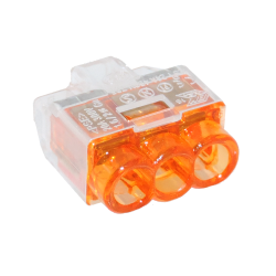 Conector Helacon Plus Mini HCPM-3 Naranja Hellermann Tyton