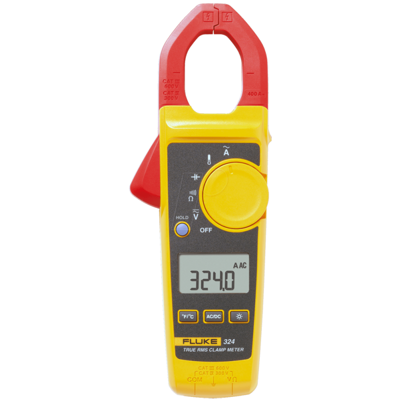 Pinza Amperométrica TRMS, 600V ca/cc, 400A ca Fluke 324 Pinza Amperométrica TRMS, 600V ca/cc, 400A ca Fluke 324