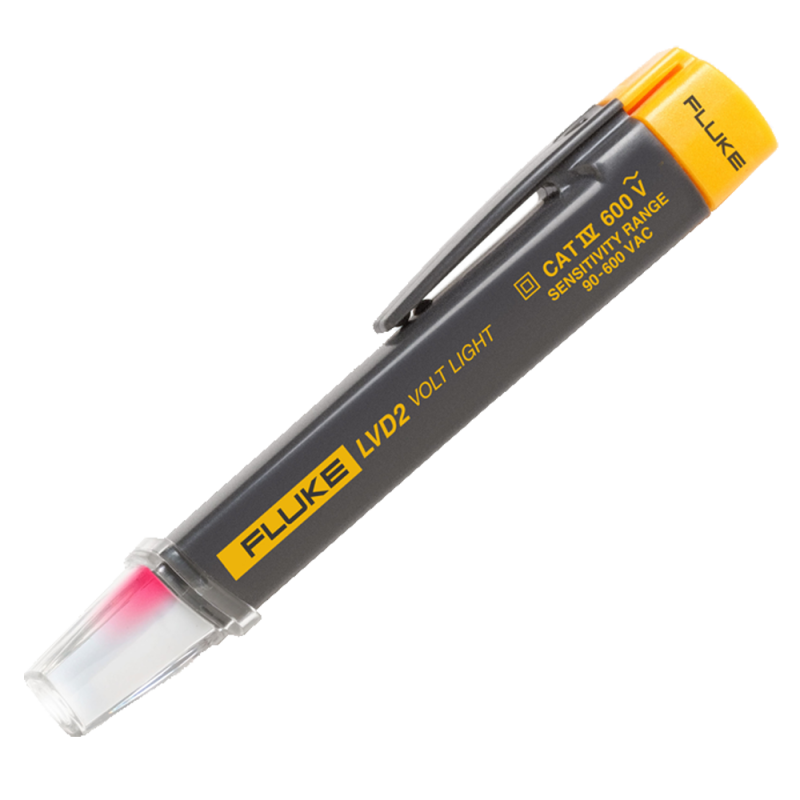 Detector de Tension C/Linterna , 90-600V, 600V Cat.Iv Volt LVD2 Fluke Detector de Tension C/Linterna , 90-600V, 600V Cat.Iv Volt LVD2 Fluke