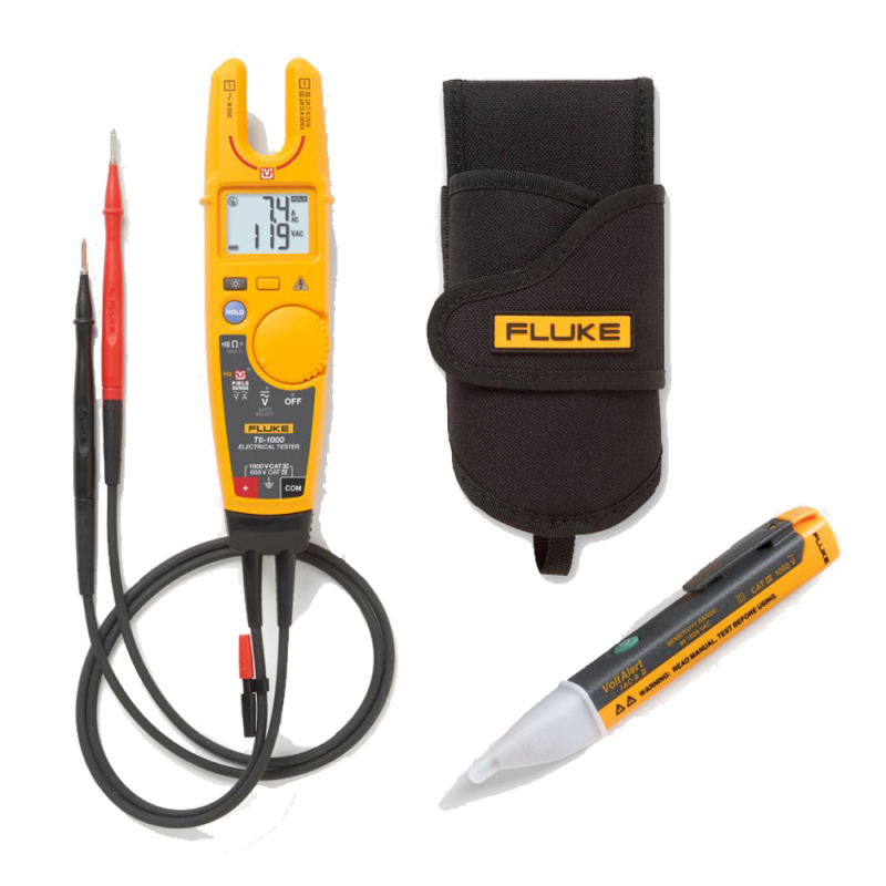 Kit Comprobador Electrico T6-1000, Funda y Comprobador T6-HT6-1AC KIT Fluke Kit Comprobador Electrico T6-1000, Funda y Comprobador T6-HT6-1AC KIT Fluke