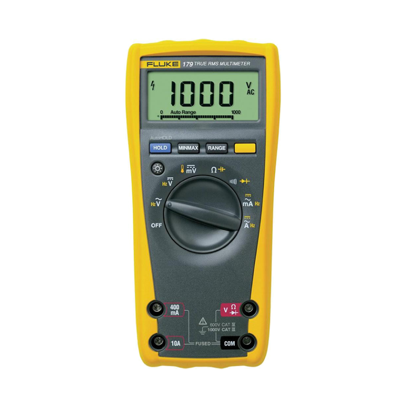 Multimetro True Rms 6000 Cuentas, Frecuenc., Capacim.Y Temper. 179 Fluke Multimetro True Rms 6000 Cuentas, Frecuenc., Capacim.Y Temper. 179 Fluke