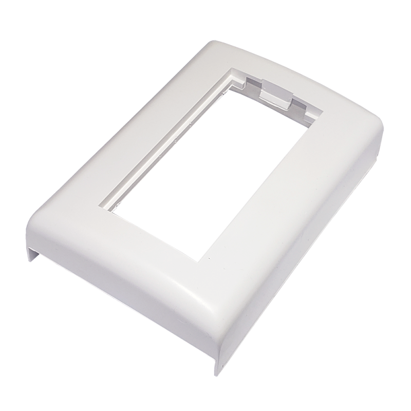 Caja Porta Face Plate Unicanal s/Sep. Interno MAFP Hellermann Tyton Caja Porta Face Plate Unicanal s/Sep. Interno MAFP Hellermann Tyton