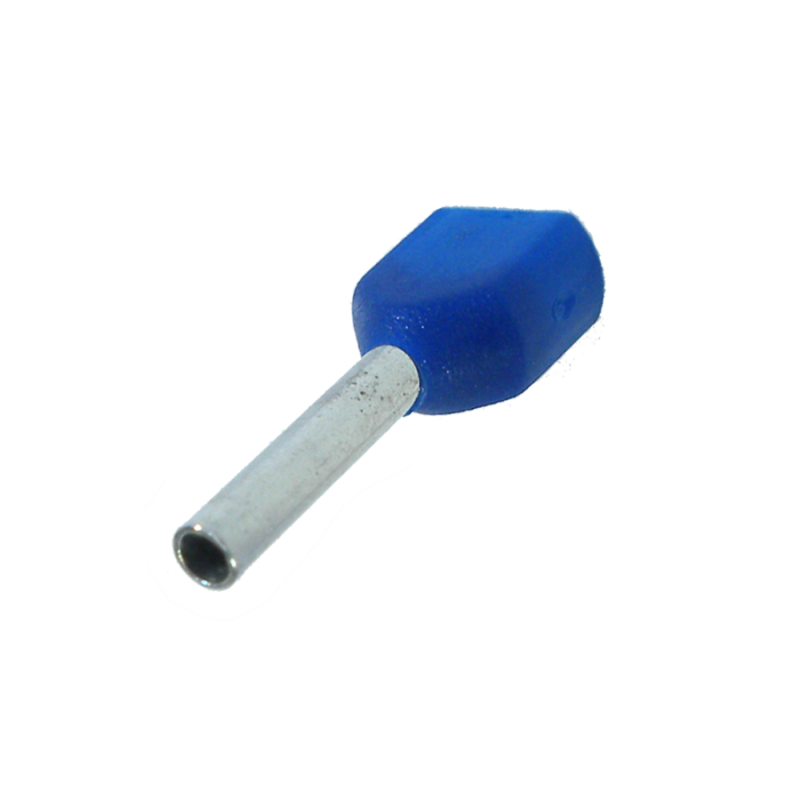 Puntera Tubular p/ 2 Conductores CTD 0,75 , 0,75mm² Cel LCT Puntera Tubular p/ 2 Conductores CTD 0,75 , 0,75mm² Cel LCT