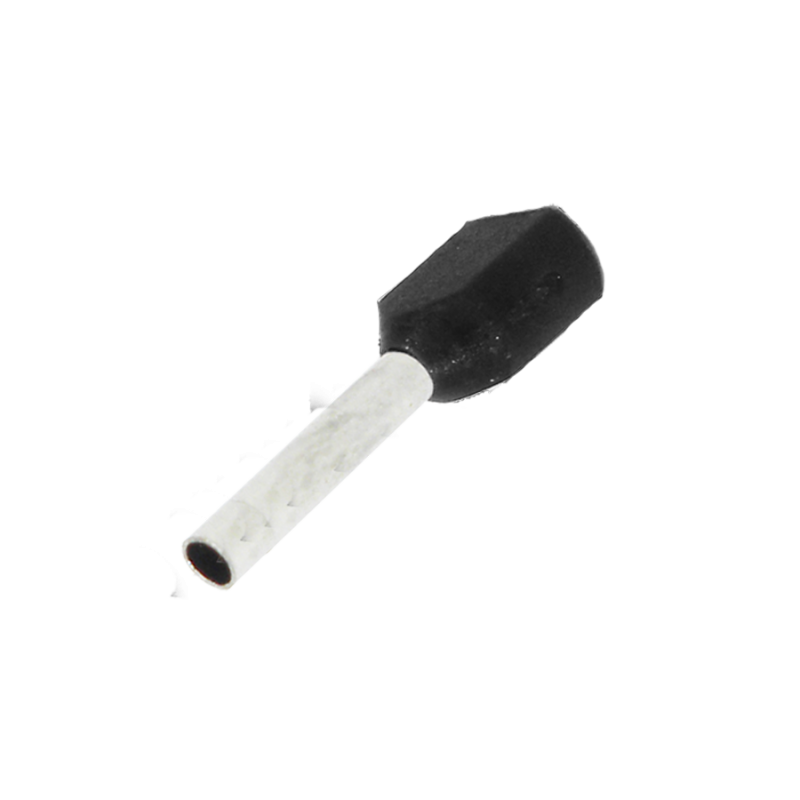 Puntera Tubular p/ 2 Conductores CTD 1,5 mm² Neg LCT Puntera Tubular p/ 2 Conductores CTD 1,5 mm² Neg LCT