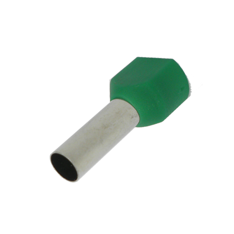 Puntera Tubular p/ 2 Conductores CTD 6 mm² Ver LCT Puntera Tubular p/ 2 Conductores CTD 6 mm² Ver LCT