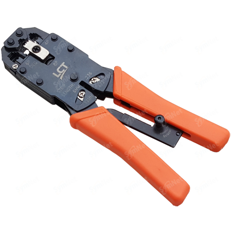 Pinza para Compresion de Fichas RJ-9, RJ-11 y RJ-45 LY-5684A LCT Pinza para Compresion de Fichas RJ-9, RJ-11 y RJ-45 LY-5684A LCT