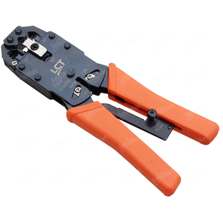 Pinza para Compresion de Fichas RJ-9, RJ-11 y RJ-45 LY-5684A LCT