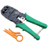 Pinza para Compresion de Fichas RJ-9, RJ-11 y RJ-45 LY-5684B LCT