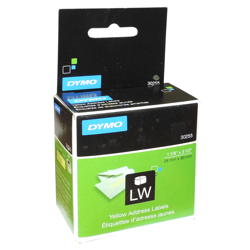 Rollo etiquetas de Direcciones Grandes 30255 Ama 89mm x 28mm Dymo Rollo etiquetas de Direcciones Grandes 30255 Ama 89mm x 28mm Dymo