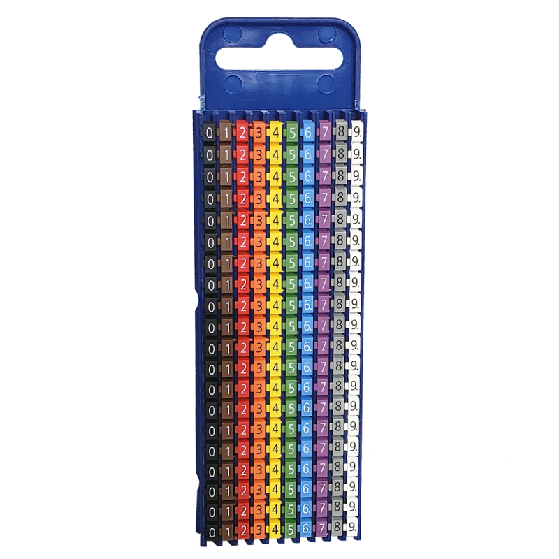 Marcador WIC2, 1,5-2,5mm² , N°0-9 ICC (Plancha X200) Hellermann Tyton Marcador WIC2, 1,5-2,5mm² , N°0-9 ICC (Plancha X200) Hellermann Tyton