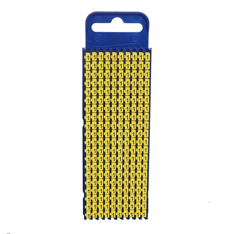 Marcador WIC2, 1,5-2,5mm² , N°1 Ama (Plancha X200) WIC2 1 AM Hellermann Tyton Marcador WIC2, 1,5-2,5mm² , N°1 Ama (Plancha X200) WIC2 1 AM Hellermann Tyton