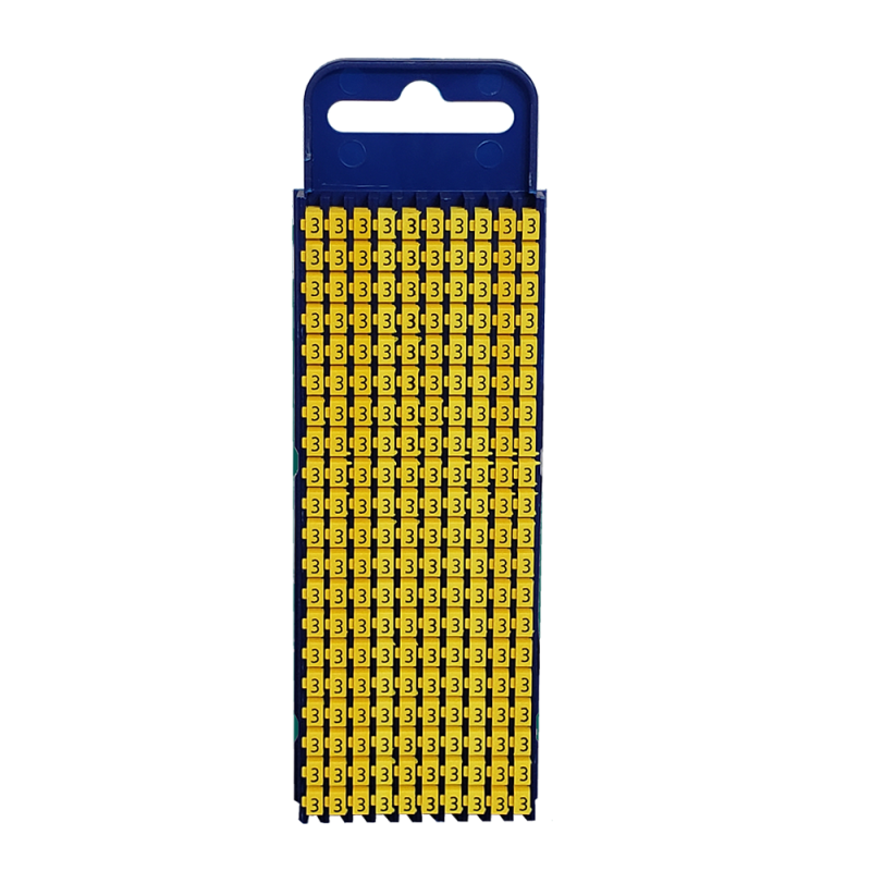 Marcador WIC2, 1,5-2,5mm² , N°3 Ama (Plancha X200) WIC2 3 AM Hellermann Tyton Marcador WIC2, 1,5-2,5mm² , N°3 Ama (Plancha X200) WIC2 3 AM Hellermann Tyton