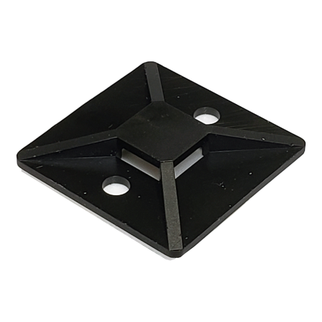 Fijador Auto-Adhesivo Negro PA38 Hellermann Tyton