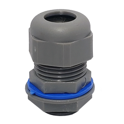 Prensacable de Nylon, M32 Ø 20 a 25 mm, IP65, Gris 2PM6T Pampaco
