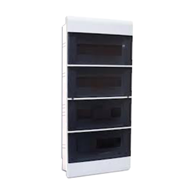 Tablero DIN para Embutir Plast. Pta Transp, 48P, 4F SGB48TC Steck Tablero DIN para Embutir Plast. Pta Transp, 48P, 4F SGB48TC Steck