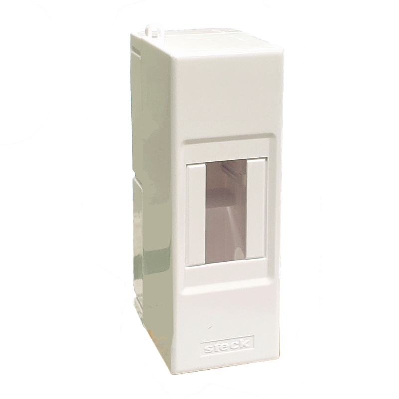 Tablero DIN para Sobreponer Plast , s/Pta, 2P SSB2 Steck Tablero DIN para Sobreponer Plast , s/Pta, 2P SSB2 Steck