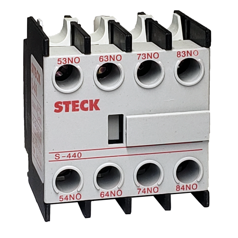 Contacto Auxiliar 4NA Frontal SF40 Steck Contacto Auxiliar 4NA Frontal SF40 Steck