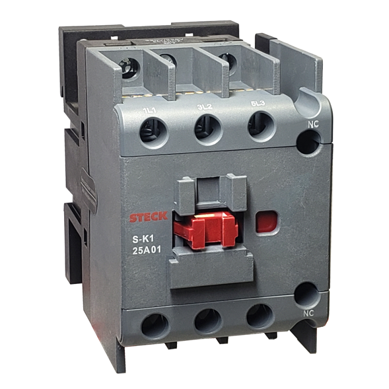 Contactor Tripolar 25A 1NC, 220Vca SK125A01M Steck Contactor Tripolar 25A 1NC, 220Vca SK125A01M Steck