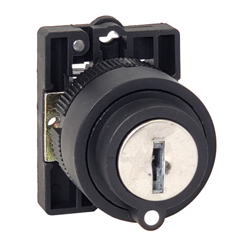 Selectora Plast. 1-0-2 C/Retorno C/Llave Ø22, IP40, s/Cont SLCG8T3C Steck Selectora Plast. 1-0-2 C/Retorno C/Llave Ø22, IP40, s/Cont SLCG8T3C Steck
