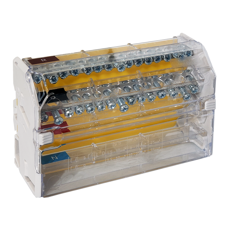 Repartidor Modular 125A 15 Cont. Bipolar 4REMO152 Pampaco Repartidor Modular 125A 15 Cont. Bipolar 4REMO152 Pampaco
