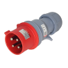 Ficha Movil, 3P+T 16A 380/440Vca 6H IP44  Rj H-4076 Steck
