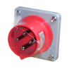 Ficha Fija de Empotrar Triton 3P+T 16A 380/415Vca 6H Ip44 Rj H-4036 Steck