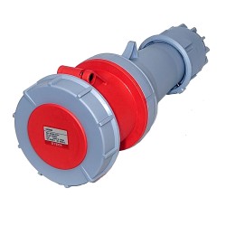 Toma de Acople Triton 3P+N+T 63A 200/346-240/415Vca 6H Ip67 Rj H-5556W Steck