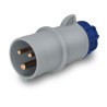 Ficha Movil Xenia, 2P+T 16A 200/250Vca 6H Ip44 Az 214.1633 Scame