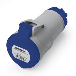 Toma de Acople Xenia 2P+T 32A 200/250Vca 6H IP44 Az 314.3243 Scame