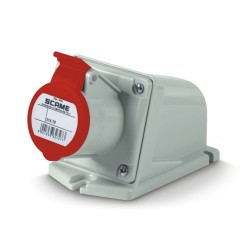 Toma de Sobreponer Xenia 3P+N+T 16A 380/415Vca 6H IP44 Rj 514.1657 Scame