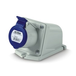 Toma de Sobreponer Xenia 2P+T 32A 200/250Vca 6H IP44 Az 514.3253 Scame