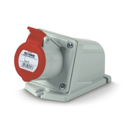 Toma de Sobreponer Xenia 3P+T 32A 380/415Vca 6H IP44 Rj 514.3256 Scame