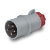 Ficha Movil Xenia,  3P+N+T 32A 380/415Vca 6H IP44 Rj 214.3237 Scame