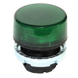 Cabezal Luminoso Verde p/Botonera PL008002 Giovenzana