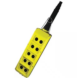 Botonera Colgante Vacia, 10 Orif, 2 Colum. PLB10K Giovenzana
