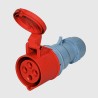 Toma de Acople Triton 3P+T 32A 380/440V~ 6H Rj H-4256 Steck