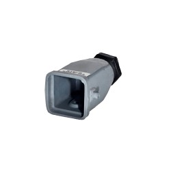 Carcasa Clavija Entrada Sup. 2 Fij, Termoplast. Pg11 SDCP-04 Steck