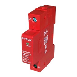 Dps Protector Contra Sobretension Cl.Ii 40 Ka, 275Vca  Rojo DPS40275V Steck