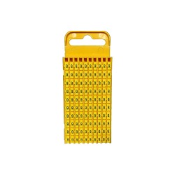 Marcador  WIC3, 4-6mm² , N°9 Ama (Plancha X100)  WIC3 9 AM Hellermann Tyton