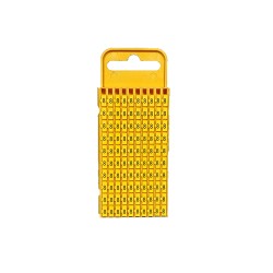 Marcador  WIC3, 4-6mm² , N°8 Ama (Plancha X100)  WIC3 8 AM Hellermann Tyton