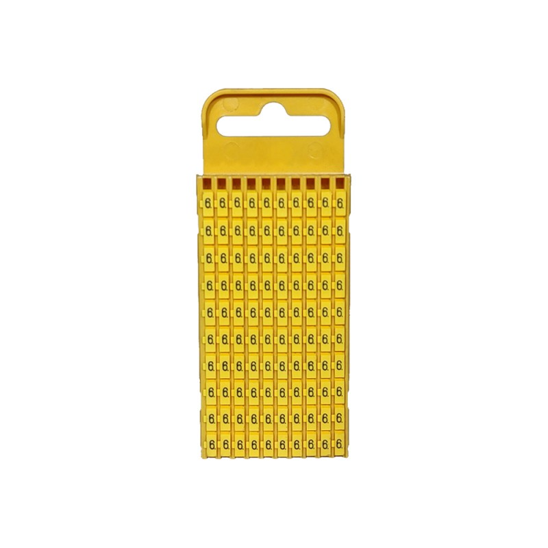 Marcador WIC3, 4-6mm² , N°6 Ama (Plancha X100) WIC3 6 AM Hellermann Tyton Marcador WIC3, 4-6mm² , N°6 Ama (Plancha X100) WIC3 6 AM Hellermann Tyton
