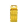 Marcador  WIC3, 4-6mm² , N°0 Ama (Plancha X100)  WIC3 0 AM Hellermann Tyton