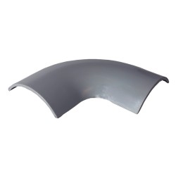 Curva Piso Canal 48X13mm  Gris CO4813 Hellermann Tyton