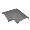 Codo Piso Canal 75X17mm Gris CO7517 Hellermann Tyton