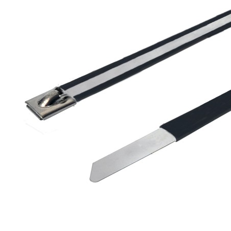 Precinto Acero Inoxidable C/Vaina, 360x8mm PMV 14H 30 Hellermann Tyton