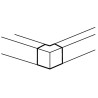 Angulo Externo P/Minicanal 40X30 Blanco CE4032 Hellermann Tyton
