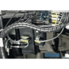 Organizador De Cable Helawrapp. Ømax 25 Mm. Negro HWPP25 Hellermann Tyton