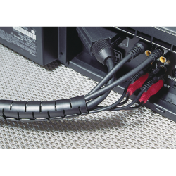 Organizador De Cable Helawrapp. Ømax 25 Mm. Negro HWPP25 Hellermann Tyton