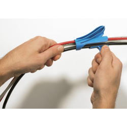 Organizador De Cable Helawrapp. Ømax 25 Mm. Negro HWPP25 Hellermann Tyton